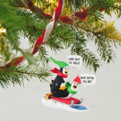 Best Seller -Hallmark Shop Penguins Sledding Keepsake Ornament 2099QGO2867 02