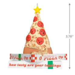 Hallmark O Pizza Tree Ornament -Hallmark Shop Pizza Christmas Tree on Boxes Keepsake Ornament 1799QGO2857 03