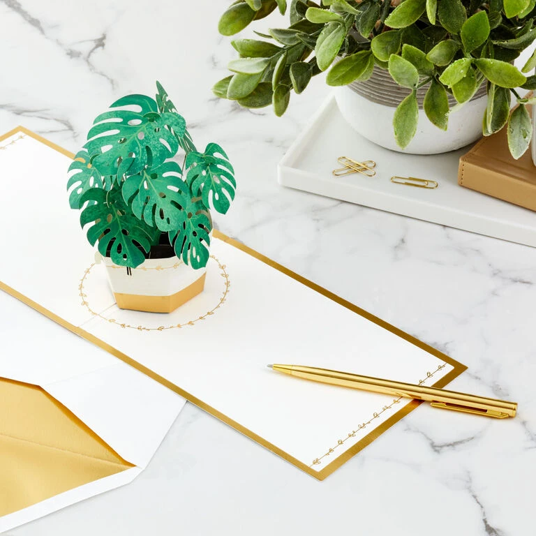 Plant in Pot 3D Pop-Up Thinking of You Card Hallmark Plant In Pot 3D Pop-Up Thinking Of You Card -Hallmark Shop Plant in Pot 3D PopUp Thinking of You Card 1299LAD2900 07