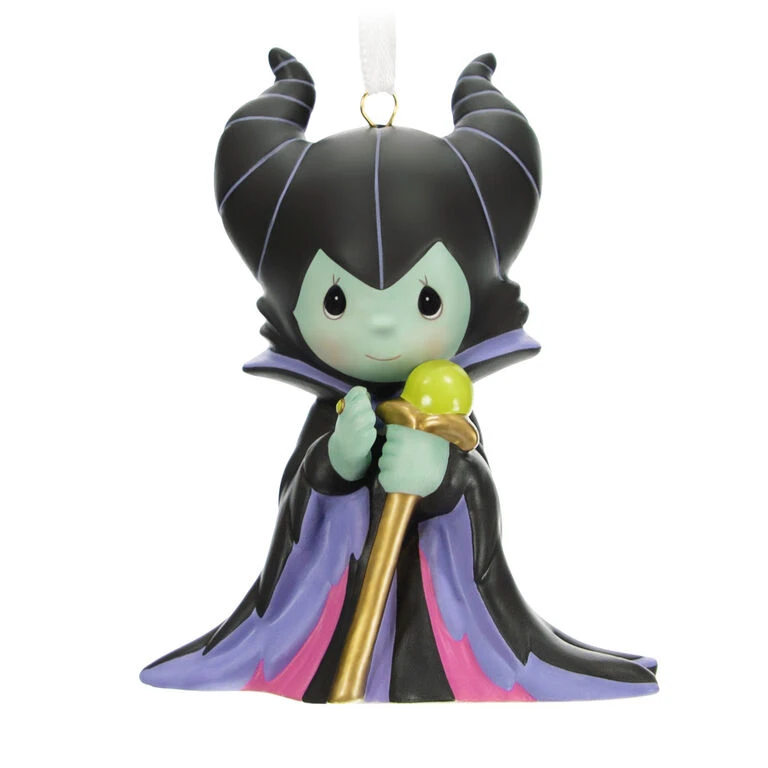 Disney Precious Moments Maleficent Porcelain Ornament Hallmark Disney Precious Moments Maleficent Porcelain Ornament -Hallmark Shop Precious Moments Maleficent Keepsake Ornament 2999QXE3279 01