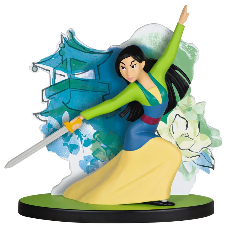 Disney Mulan 25th Anniversary Heart of a Warrior Ornament Hallmark Disney Mulan 25th Anniversary Heart Of A Warrior Ornament -Hallmark Shop Princess Mulan With Sword Keepsake Ornament 1999QXD6679 01