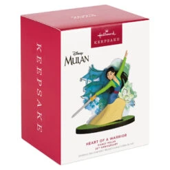 Hallmark Disney Mulan 25th Anniversary Heart Of A Warrior Ornament 3 Hallmark Disney Mulan 25th Anniversary Heart Of A Warrior Ornament -Hallmark Shop Princess Mulan With Sword Keepsake Ornament 1999QXD6679 04