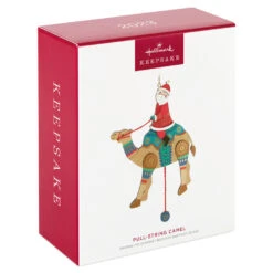 Hallmark Pull-String Camel With Santa Wood Ornament 3 Hallmark Pull-String Camel With Santa Wood Ornament -Hallmark Shop PullString Camel With Santa Keepsake Ornament 2499QGO2977 04