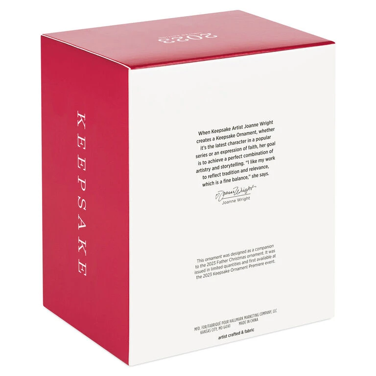 Father Christmas's Reindeer Ornament Hallmark Father Christmas's Reindeer Ornament -Hallmark Shop Reindeer With Toy Sack Keepsake Ornament 2199QXE3287 05