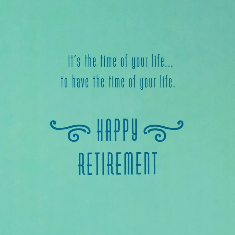 16" Retired and Admired Jumbo Retirement Card With Banner Hallmark 16" Retired And Admired Jumbo Retirement Card With Banner -Hallmark Shop Retired Admired Retirement Card 1299CBG3022 02