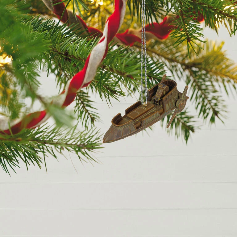 Star Wars: Return of the Jedi™ Desert Skiff™ Ornament Hallmark Star Wars: Return Of The Jedi™ Desert Skiff™ Ornament -Hallmark Shop Return of Jedi Jabbas Ship Keepsake Ornament 1299QXI7499 02