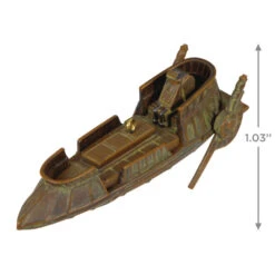 Hallmark Star Wars: Return Of The Jedi™ Desert Skiff™ Ornament 2 Hallmark Star Wars: Return Of The Jedi™ Desert Skiff™ Ornament -Hallmark Shop Return of Jedi Jabbas Ship Keepsake Ornament 1299QXI7499 03