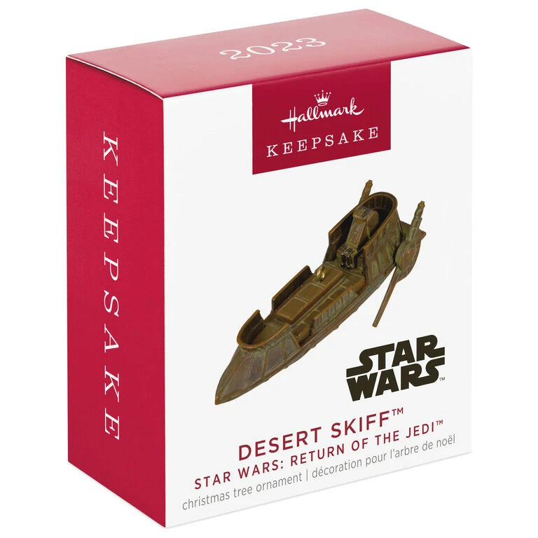 Star Wars: Return of the Jedi™ Desert Skiff™ Ornament Hallmark Star Wars: Return Of The Jedi™ Desert Skiff™ Ornament -Hallmark Shop Return of Jedi Jabbas Ship Keepsake Ornament 1299QXI7499 04