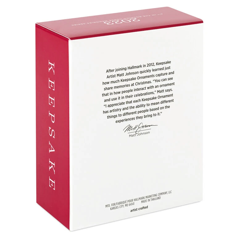 Rocking Horse Memories 2023 Ornament Hallmark Rocking Horse Memories 2023 Ornament -Hallmark Shop Rocking Horse Keepsake Ornament 1799QXR8089 05