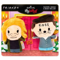 Hallmark Itty Bittys® Friends Ross And Rachel Plush, Set Of 2 -Hallmark Shop Ross and Rachel Plush Friends itty bittys 1KDD2070 03