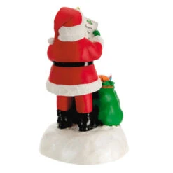 Hallmark Checking It Twice Ornament With Light And Sound -Hallmark Shop Santa Checking His List Keepsake Ornament 2999QGO2657 06