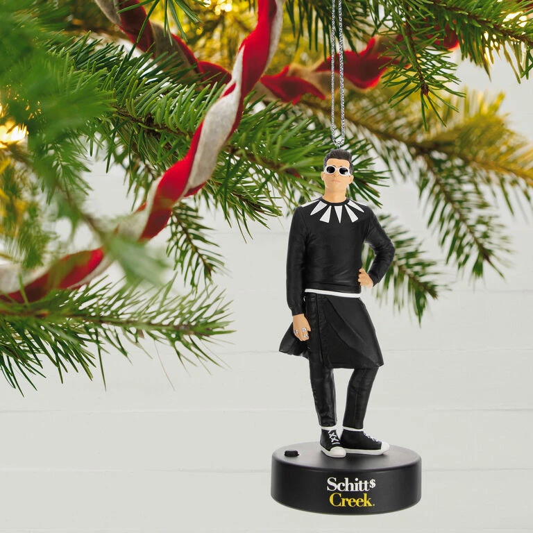 Schitt's Creek® David Rose Ornament Hallmark Schitt's Creek® David Rose Ornament -Hallmark Shop Schitts Creek David Rose Keepsake Ornament 2199QXI7466 02