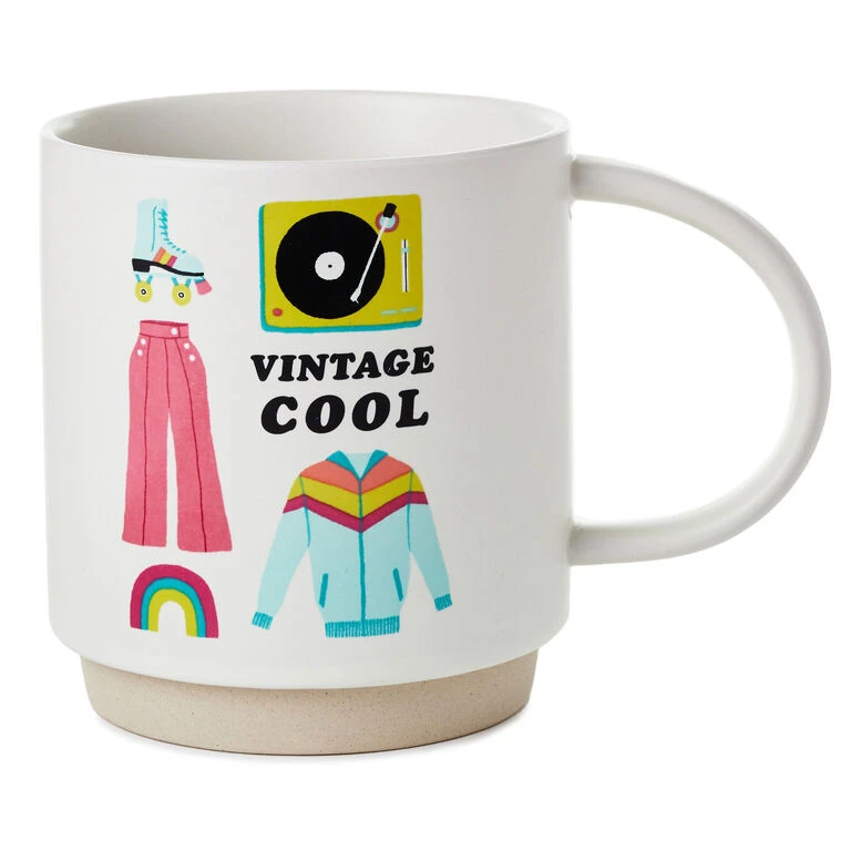Vintage Cool Mug, 16 oz. Hallmark Vintage Cool Mug, 16 Oz. -Hallmark Shop Shoebox Vintage Cool Funny Coffee Mug 1MUG3540 01