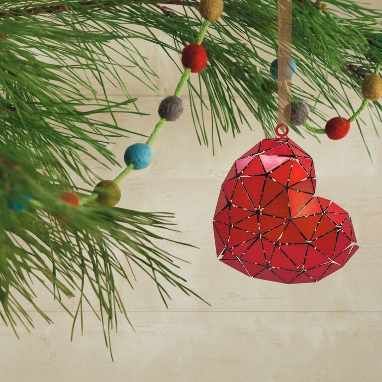 Signature Heart Metal Hallmark Ornament Signature Heart Metal Hallmark Ornament -Hallmark Shop Signature Heart Metal Christmas Ornament 1HDL2172 02