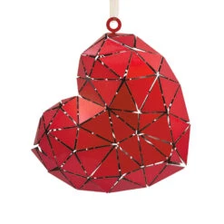 Signature Heart Metal Hallmark Ornament 3 Signature Heart Metal Hallmark Ornament -Hallmark Shop Signature Heart Metal Christmas Ornament 1HDL2172 06