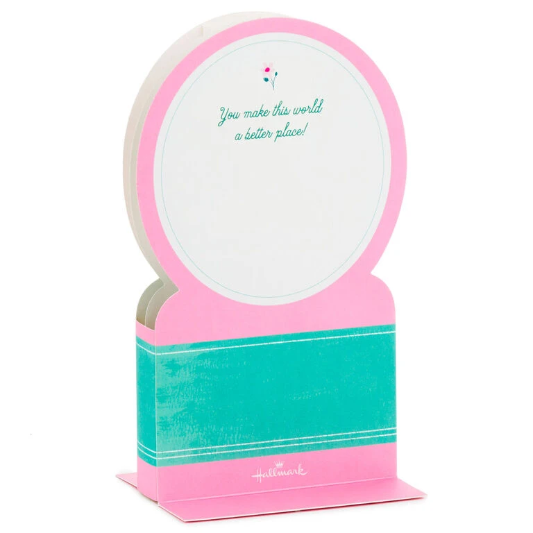 Peanuts® Snoopy Snow Globe 3D Pop-Up Mother's Day Card With Motion Hallmark Peanuts® Snoopy Snow Globe 3D Pop-Up Mother's Day Card With Motion -Hallmark Shop Snoopy 3D PopUp Mothers Day Card With Motion 1299MEJ8033 03