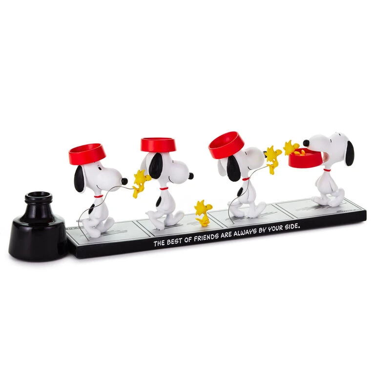 The Peanuts® Gallery Best Friends By Your Side Limited Edition Figurine, 14x4 Hallmark The Peanuts® Gallery Best Friends By Your Side Limited Edition Figurine, 14x4 -Hallmark Shop Snoopy Woodstock Comic Strip Friendship Figurine 1PAJ3527 01
