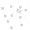 Hallmark Snowflake 10-Light Christmas String Lights, 10'