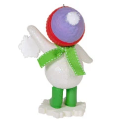 Hallmark Sweet Snowman 2023 Ornament 5 Hallmark Sweet Snowman 2023 Ornament -Hallmark Shop Snowman With Snowflake Ornament Keepsake Ornament 3999QGO2777 06