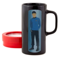 Hallmark Star Trek™ Spock Transporter Color-Changing Mug With Sound, 13 Oz. 2 Hallmark Star Trek™ Spock Transporter Color-Changing Mug With Sound, 13 Oz. -Hallmark Shop Star Trek Spock Transporter ColorChanging Mug 1SRT1007 03