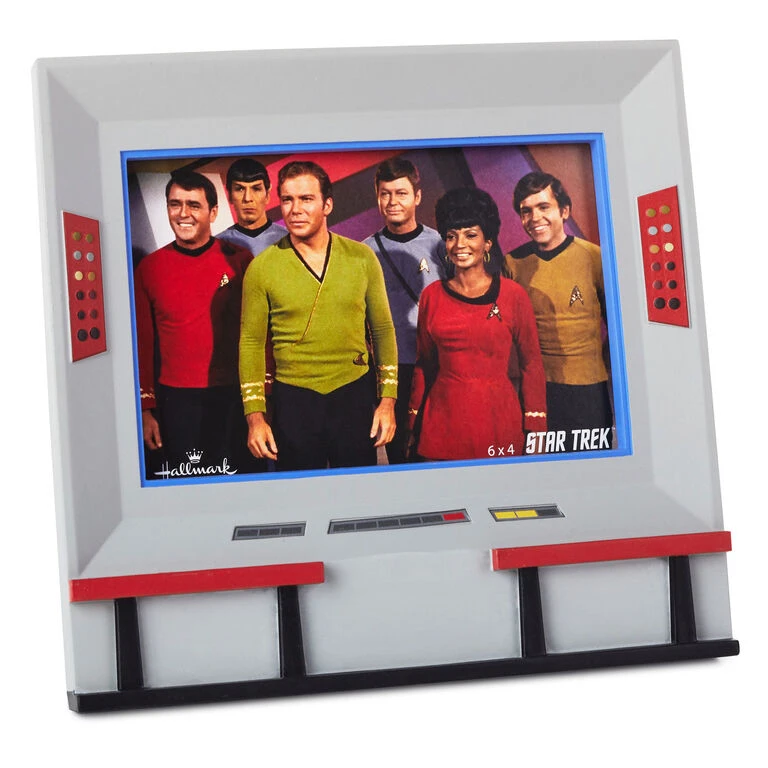 Star Trek™ Starship Control Deck Picture Frame, 4x6 Hallmark Star Trek™ Starship Control Deck Picture Frame, 4x6 -Hallmark Shop Star Trek Starship Control Deck Photo Frame 1SRT1009 01
