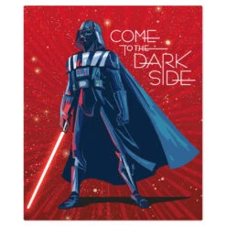 Hallmark Star Wars™ Darth Vader™ Dark Side Blanket 2 Hallmark Star Wars™ Darth Vader™ Dark Side Blanket -Hallmark Shop Star Wars Darth Vader Dark Side Fleece Blanket 1SHP2159 03
