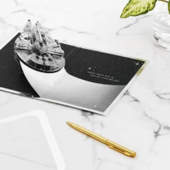 Hallmark Star Wars™ Millennium Falcon™ 3D Pop-Up Card -Hallmark Shop Star Wars Millennium Falcon 3D PopUp Card 1499LAD2726 06