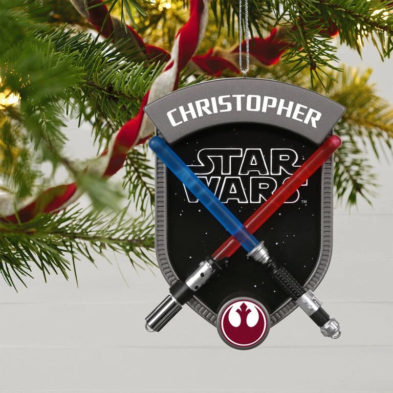 Star Wars™ Choose Your Destiny Personalized Ornament, Rebel Alliance Hallmark Star Wars™ Choose Your Destiny Personalized Ornament, Rebel Alliance -Hallmark Shop Star Wars Rebel Alliance Personalized Ornament 2499QHE1964B1 02