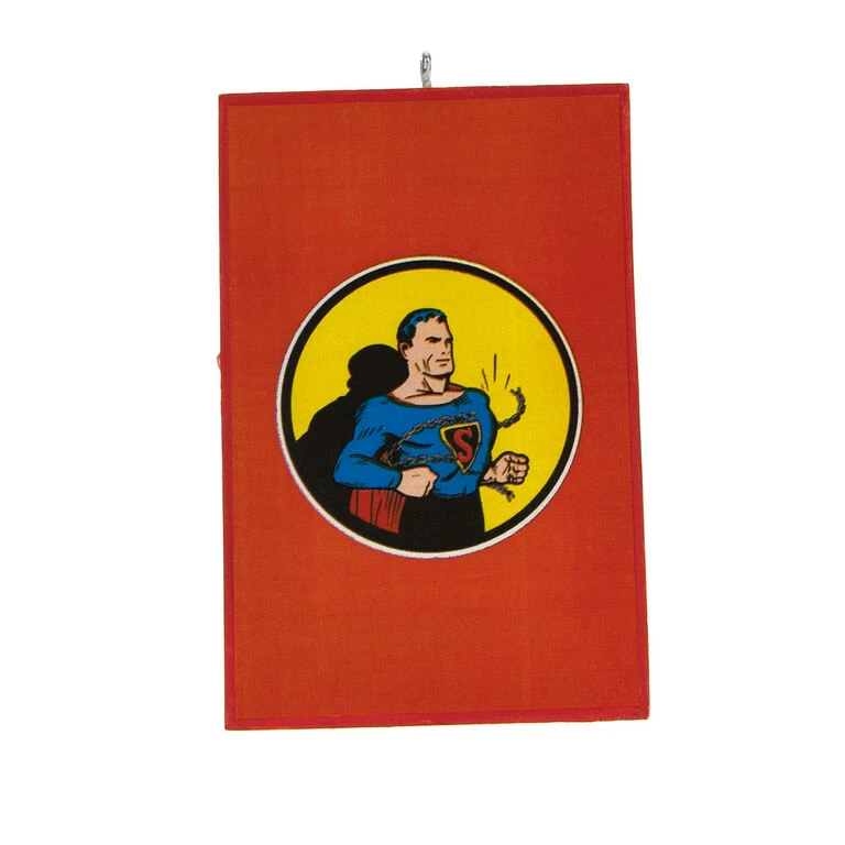 DC™ 85th Anniversary Superman™ Ornament Hallmark DC™ 85th Anniversary Superman™ Ornament -Hallmark Shop Superman Comic Book Keepsake Ornament 1999QXI6109 06