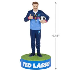 Hallmark Ted Lasso™ Ornament With Sound 2 Hallmark Ted Lasso™ Ornament With Sound -Hallmark Shop Ted Lasso Keepsake Ornament 2199QXI6259 03