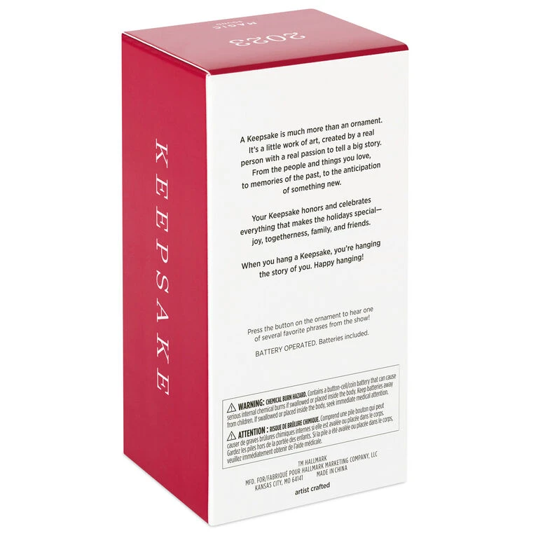 Ted Lasso™ Ornament With Sound Hallmark Ted Lasso™ Ornament With Sound -Hallmark Shop Ted Lasso Keepsake Ornament 2199QXI6259 05