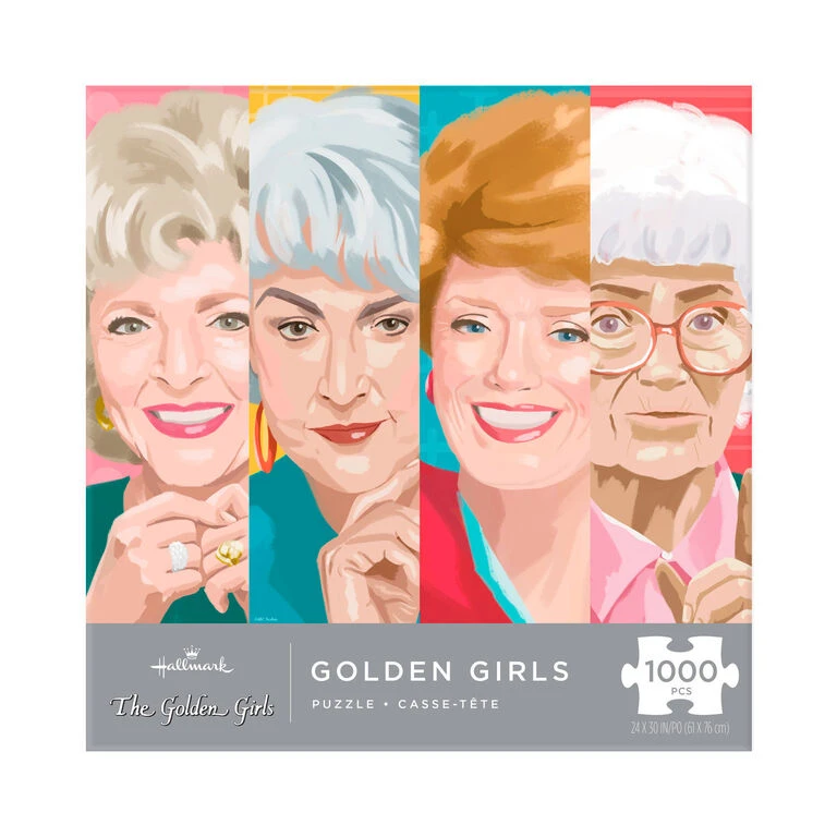 The Golden Girls 1,000-Piece Jigsaw Puzzle Hallmark The Golden Girls 1,000-Piece Jigsaw Puzzle -Hallmark Shop The Golden Girls 1000Piece Jigsaw Puzzle 1GOL1046 01