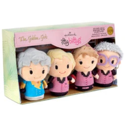 Hallmark Itty Bittys® The Golden Girls Bowling Team Plush Collector Set Of 4 -Hallmark Shop The Golden Girls Bowling Team Plush itty bittys 1KDD2141 03