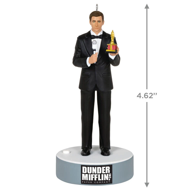 The Office Dundie Winner! Ornament With Sound Hallmark The Office Dundie Winner! Ornament With Sound -Hallmark Shop The Office Michael Scott Keepsake Ornament 2199QXI7583 03