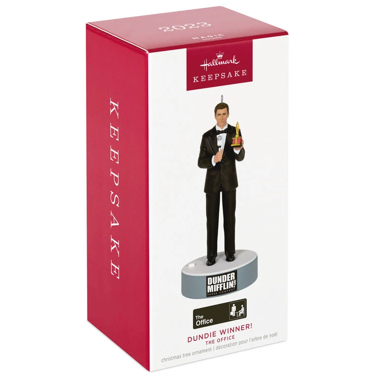 The Office Dundie Winner! Ornament With Sound Hallmark The Office Dundie Winner! Ornament With Sound -Hallmark Shop The Office Michael Scott Keepsake Ornament 2199QXI7583 04
