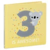 Hallmark Three Is Awesome! Birthday Book