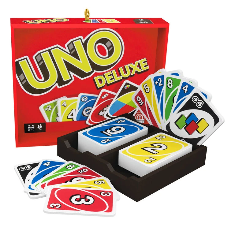 Mattel UNO™ Family Game Night® Ornament Hallmark Mattel UNO™ Family Game Night® Ornament -Hallmark Shop UNO Game Keepsake Ornament 1899QXR8249 01