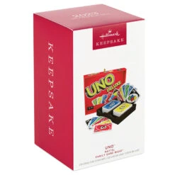 Hallmark Mattel UNO™ Family Game Night® Ornament 3 Hallmark Mattel UNO™ Family Game Night® Ornament -Hallmark Shop UNO Game Keepsake Ornament 1899QXR8249 04