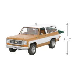 Hallmark All-American Trucks 1973 Chevrolet® Blazer® 2023 Metal Ornament 2 Hallmark All-American Trucks 1973 Chevrolet® Blazer® 2023 Metal Ornament -Hallmark Shop Vintage Chevy Blazer Truck Keepsake Ornament 2199QXR8159 03