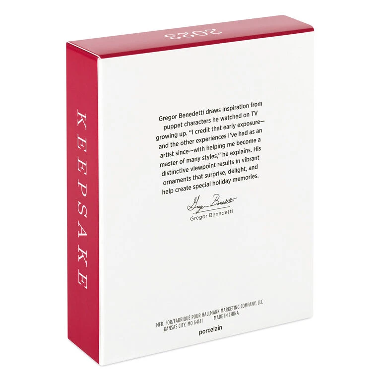 Snowflake 2023 Porcelain Ornament Hallmark Snowflake 2023 Porcelain Ornament -Hallmark Shop White Blue and Silver Snowflake Keepsake Ornament 1999QGO2957 05