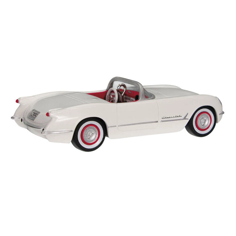 1953 Chevrolet® Corvette® 70th Anniversary 2023 Metal Ornament Hallmark 1953 Chevrolet® Corvette® 70th Anniversary 2023 Metal Ornament -Hallmark Shop White and Red Corvette Car Keepsake Ornament 2199QXE3247 06