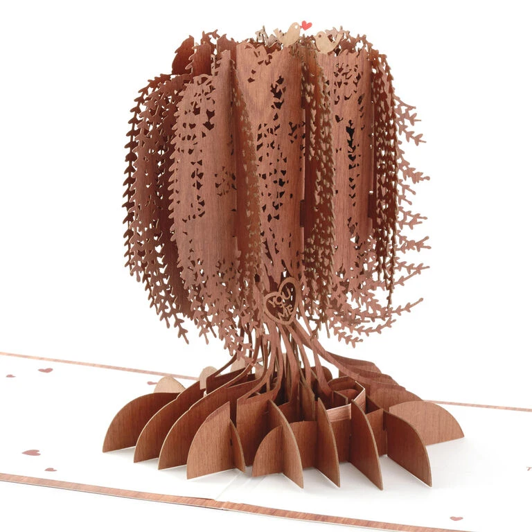 Willow Tree You and Me Always 3D Pop-Up Love Card Hallmark Willow Tree You And Me Always 3D Pop-Up Love Card -Hallmark Shop Willow Tree You Me Always Wood 3D PopUp Love Card 1499LAD2736 01