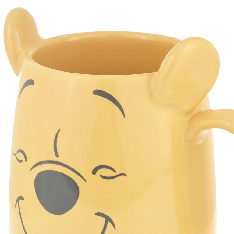 Disney Winnie the Pooh Dimensional Pooh Bear Mug, 17 oz. Hallmark Disney Winnie The Pooh Dimensional Pooh Bear Mug, 17 Oz. -Hallmark Shop Winnie the Pooh Yellow Dimensional Pooh Bear Mug 1DYG2098 02