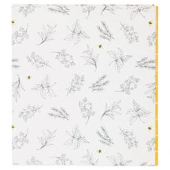 Hallmark Yellow Honeycomb Recipe Organizer Book -Hallmark Shop Yellow Honeycomb Recipe Organizer Book 1TOG1031 04